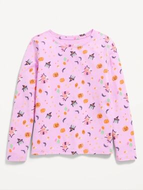L ( 10 - 12 ) • Old Navy • Halloween Themed Softest Printed Long-Sleeve Shirt